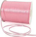 1/8 Inch x 870 Yards Pink Thin Solid Satin Ribbon Giant Spool Double Face Woven Polyester Fabric Ribbons for Crafts Hanging Tags Invitation Card Balloons Bouquet Hair Gift Wrapping Party Decoration