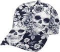 Pastel Cornflowers Floral Baseball Cap Dad Hats All-Over Print Fashion Accessory 100% Polyester Adjusts to Fit Most