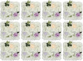 Gdrasuya10 12PCS Artificial Flower Wall Panel Wedding Backdrop Event Party Photography Flower Wall Background Realistic Flower Wall Backdrop Faux Floral Wall Decor