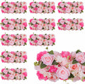 Flower Centerpieces for Tables - 10 Pack Wedding Arch Artificial Flowers Pink Arrangements Center Piece for Reception, Living Room, Kitchen, Dining Table Runner Decorations(20.5 * 9.4''/52 * 24cm)
