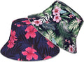 Hat Reversible Fisherman Hats Double Sided Wearing for Women Men Boys Girls