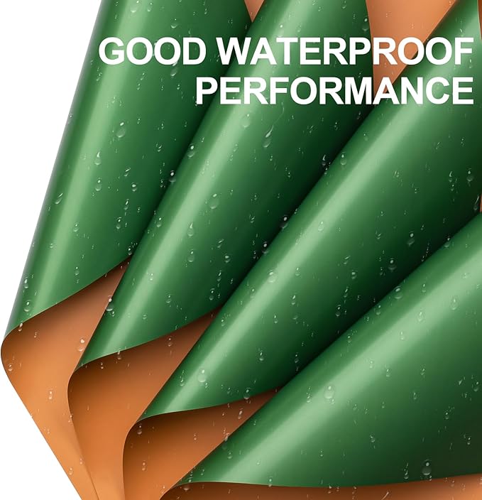 WRAPAHOLIC 20 Sheets Flower Wrapping Paper - 22.4 x 22.4 inch Dark Green Color Water-Resistant Floral Bouquet Wrapping Paper, Florist Supplies Packaging for Wedding Birthday Gift DIY