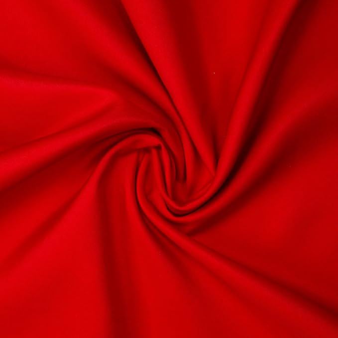 Gee Di Moda Rectangle Tablecloth - 60 x 102 Inch Red Table Cloth for 6 Foot Rectangle Table - Heavy Duty Washable Fabric - for 6 Ft Buffet Table, Holiday Party, Dinner, Wedding & Baby Shower