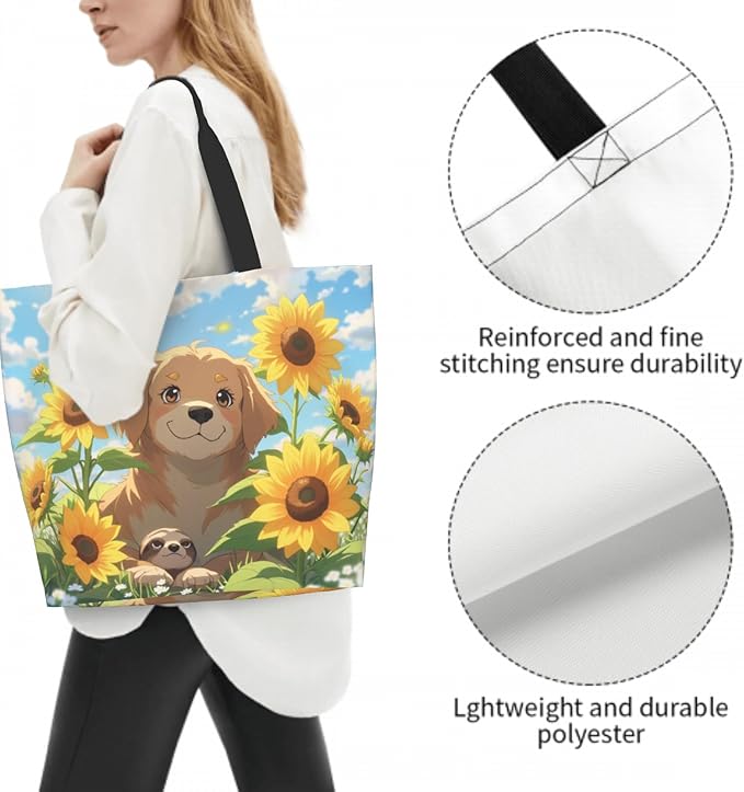 Shoulder Bag Large Reusable Eco-friendly Shopping Bags Portable Storage Handbag