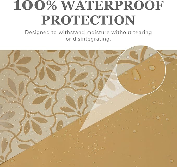 the florist Supply 20 Sheets Premium Flower Wrapping Paper | Waterproof Flower Wrapping Paper for Bouquets | Double Sided Floral Bouquet Sheets | DIY Gifts Isabella Kraft/Gold