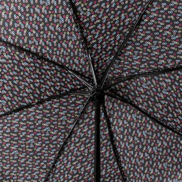 Nollia Windproof Automatic Travel Umbrella, Compact Portable with Reinforced Ribs for Sun & Rain