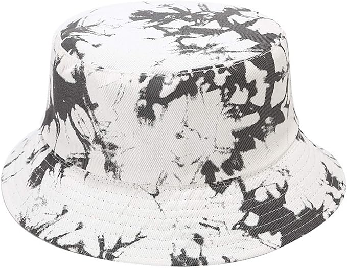 Mashiaoyi Unisex Print Double-Side-Wear Reversible Bucket Hat