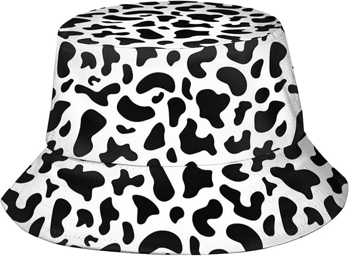 Bucket Hat for Women Men, Summer Print Hat Travel Packable Sun Cap Outdoor Hat for Women and Men