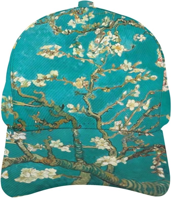 Floral Baseball Cap for Women Fashionable Adjustable Dad Hat Low Profile Running Hat for Summer Sporting Working Hiking