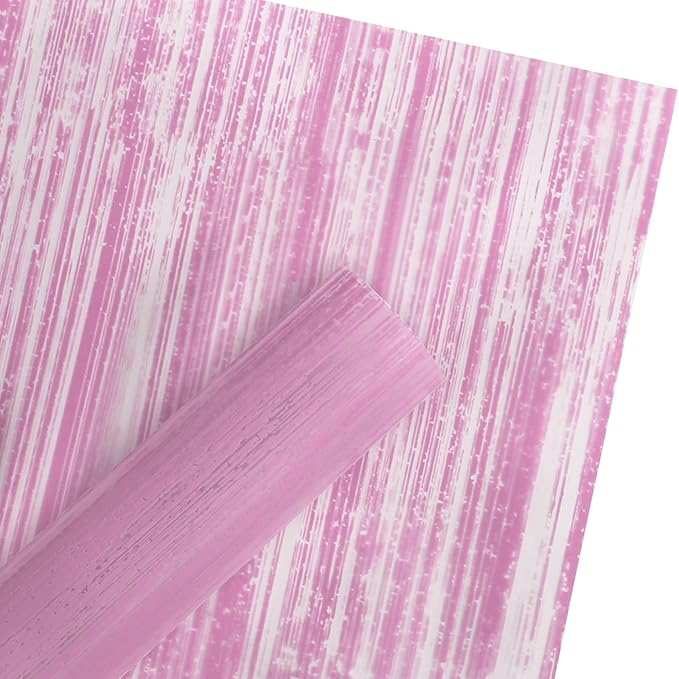 WRAPAHOLIC 20 Sheets Flower Wrapping Paper - 22.4 x 22.4 inch Purple Lines Water-Resistant Floral Bouquet Wrapping Paper, Florist Supplies Packaging for Wedding Birthday Gift DIY