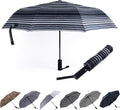 Nollia Windproof Automatic Travel Umbrella, Compact Portable with Reinforced Ribs for Sun & Rain