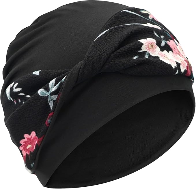 XYIYI Knot Chemo Headwear for Womens Cancer Patients, Stretchy Chemotherapy Headwraps Beanie Hats