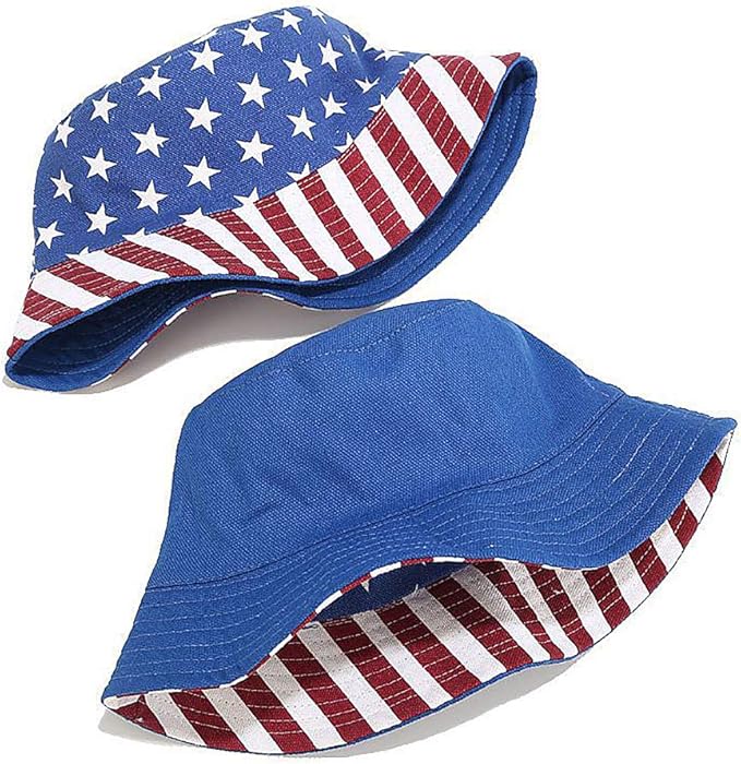 XYIYI Cute Bucket Hat Beach Fisherman Hats for Women, Reversible Double-Side-Wear