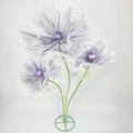 Giant Flower for Decoration, 70.87 inch Handmade Adjustable Artificial Organza Floral Decor for Wedding Birthday Baby Shower Christmas Party Backdrop Home Office Hotel Shop Window Display Props