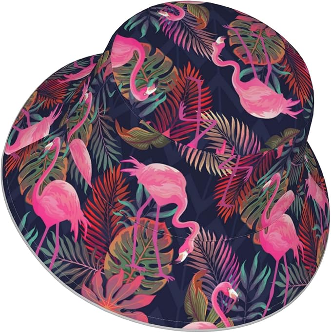 Hat Reversible Fisherman Hats Double Sided Wearing for Women Men Boys Girls