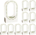 QCdeSoulBLV 10PCS Flower Boxes for Arrangements 8.7x4.7x15 Inch Handheld Hollow Minimalist Packaging Flower Bags for Wedding Decoration Gifts Birthday Party