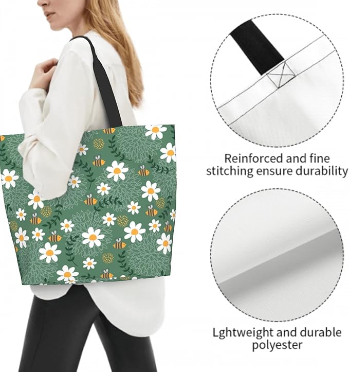 Shoulder Bag Large Reusable Eco-friendly Shopping Bags Portable Storage Handbag