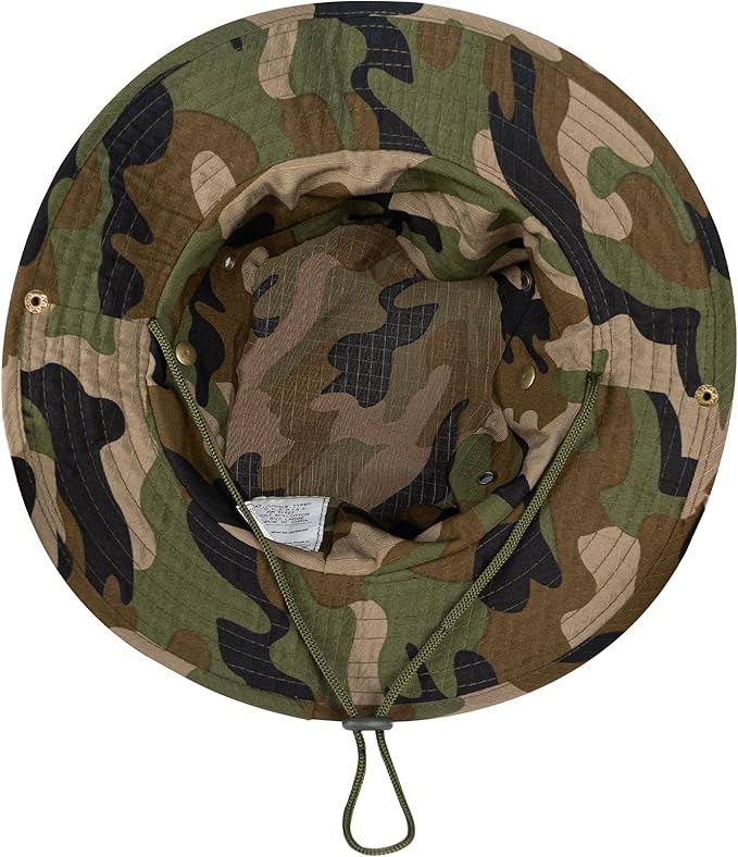Sun Hats for Men Women Boonie Hat UPF 50+ Bucket Hat Wide Brim UV Protection Fishing Hiking Safari Outdoor Hats