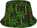 Vintage Clovers Bucket Hat Novelty Sun Hats Trendy Fisherman Cap for Men and Women