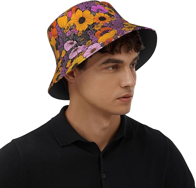 Bucket Hats Fashion Sun Cap Packable Outdoor Fisherman Hat for Women and Men Travel