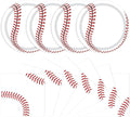 40 Pcs Baseball Plates and Napkins, Paper Dinner Plates and Napkins, Classic Style, Baseball Party Decorations, 20 Servings