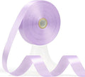 60 Yards Light Purple Satin Ribbon 3/4 Inch, Solid Polyester Fabric Ribbon for Gift Wrapping, Crafts, Flower Bouquet, Wedding, Baby Shower, Easter, Christmas, Halloween