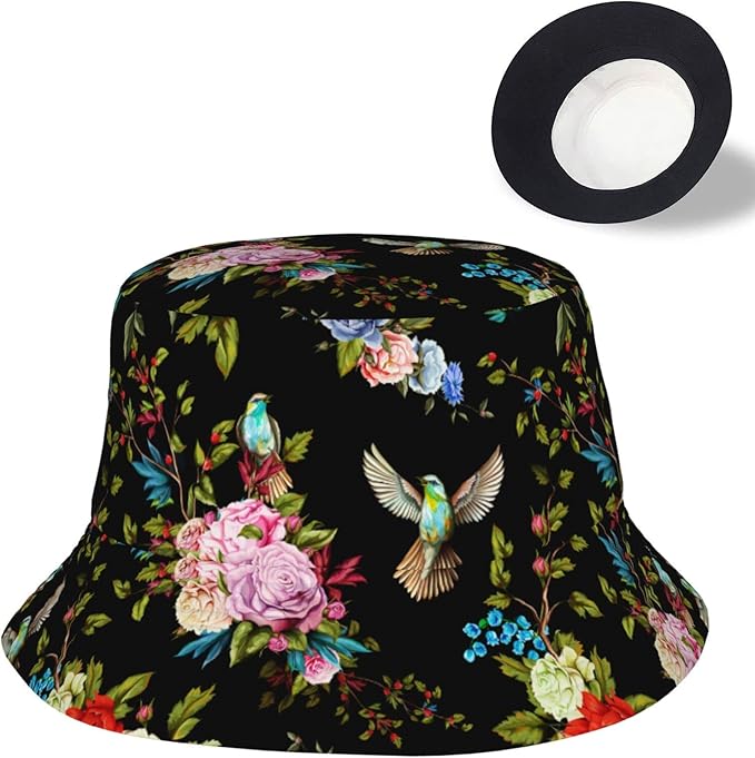 Bucket Hats for Women Sun Beach Travel Cap Unisex Men Bucket Hat