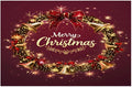 Xmas Christmas Bells Red Placemats Set of 4 PVC Vinyl Non Slip Table Mats Heat Resistant Place Mats Washable Wipeable Dining Table Mat for Kitchen Decor Party Indoor Outdoor Decorative Gift