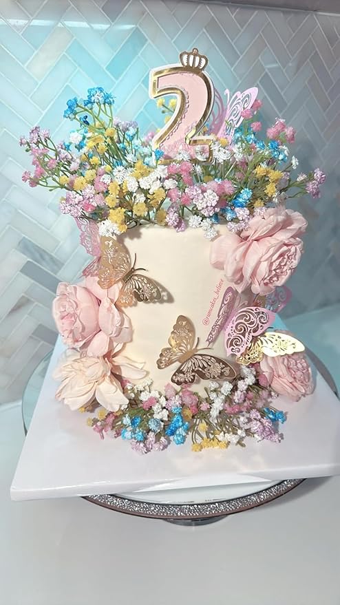 DEEMEI 15 PCS Babys Breath Artificial Flowers Fake Babys Breath Flowers Artificial Bulk Gypsophila Bouquets Real Touch Faux Flowers for Wedding Floral Arrangement Party Home Decoration