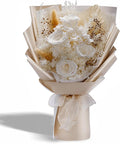 Flowers Gifts for Mom, Flower for Delivery, Preserved Roses Bouquets, Birthday Gifts for Women, Mothers Day Flowers for Wife (White)