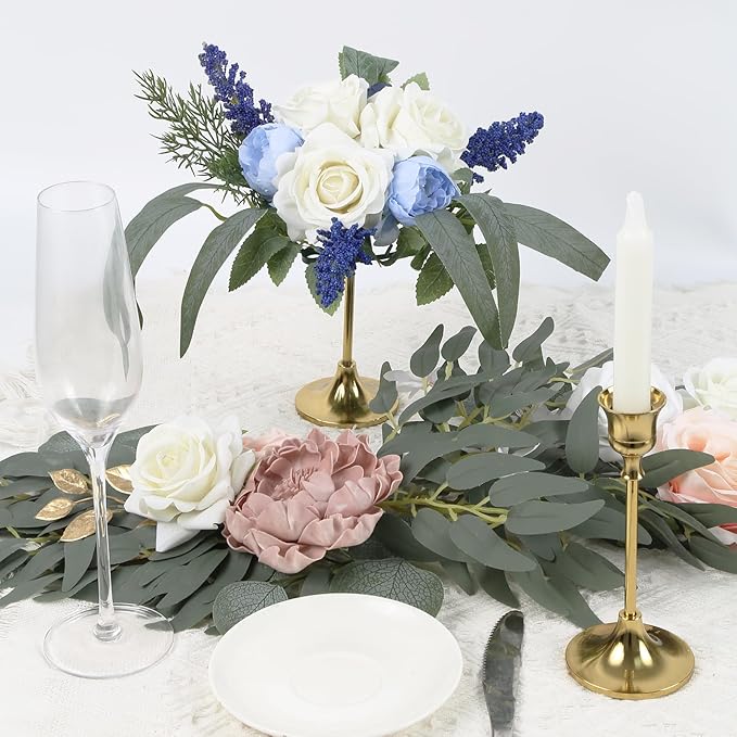 White Roses 16pcs Velvet White Artificial Roses Flowers 3.15" Silk Roses for Bridal Bouquet Wedding Flowers for Floral Centerpieces Home Party Decor (White)