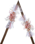 Wedding Arch Flowers, Artificial Flowers for Decoration, Large Flower Swag for Boho Styles Wedding Ceremony Floral Decor - Pack of 2