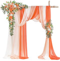 TINGE TIME Artificial Arch Flowers Kit Pack of 5, Wedding Decorations for Reception with Hanging Flowers, Wedding Arch Silk Floral Arrangements Ceremony Backdrop Bridal Shower Outdoor Party Decor