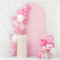 Pink 7.2 FT Arch Backdrop Cover, Pink Arch Cover, Wedding Arch Backdrop Stand Cover for Birthday Wedding Party Decoration