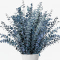 26Pcs Real Dried Eucalyptus Stems, 17" Blue-Green Preserved Eucalyptus Stems for Vase, Home Decor, Farmhouse, Dried Flowers Table Centerpiece Arrangement