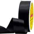 Double Face Black Satin Ribbon 1-1/2 inch X 50 Yards Polyester Black Ribbon for Gift Wrapping Weddings Party Hair Bow Invitation Decorations and More