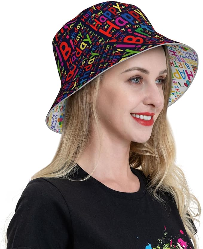 Bucket Hat for Women and Men Fashion Sun Cap Packable Outdoor Fisherman Hat