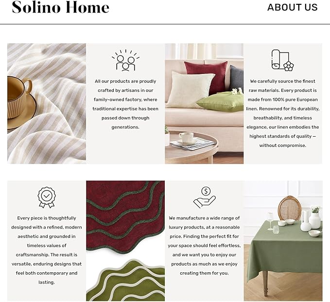 Solino Home Pink Floral Print Table Runner 72 Inches Long - 100% Pure Linen Table Runner 14 x 72 Inch - Handcrafted and Machine Washable - Jolie Fleur Print