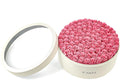 Rosaura Round Preserved Roses Gift Box - Real Forever Flowers for Birthday, Valentine's & Mother's Day (Pink, 100 Roses)