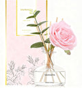 Reed Diffusers Set, 7.10 oz Rose Water Scented Diffuser with 7 Sticks, Long Lasting Home Fragrance for 120 Days, Perfect for Bathroom, Shelf Decor, Air Fresheners