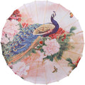 Chinese Japanese Handmade Parasol Umbrella,Asian Decoration DIY Art Dance Classical Umbrella for Wedding Parties Photography Costumes Cosplay