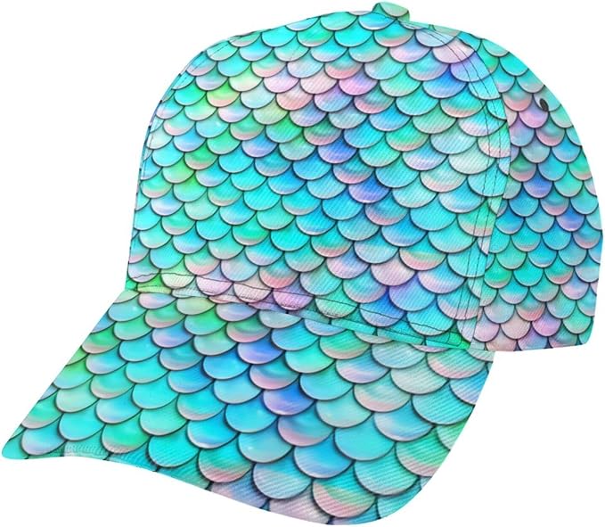 Pastel Cornflowers Floral Baseball Cap Dad Hats All-Over Print Fashion Accessory 100% Polyester Adjusts to Fit Most