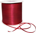 Morex Ribbon Double Face Satin Ribbon 1/8" X 500 YD Red Beauty Ribbon for Gift Wrapping, Birthday Gift Cards, Satin Dress for Women, Silk Ribbons for Crafts, Wedding Gifts for Couple