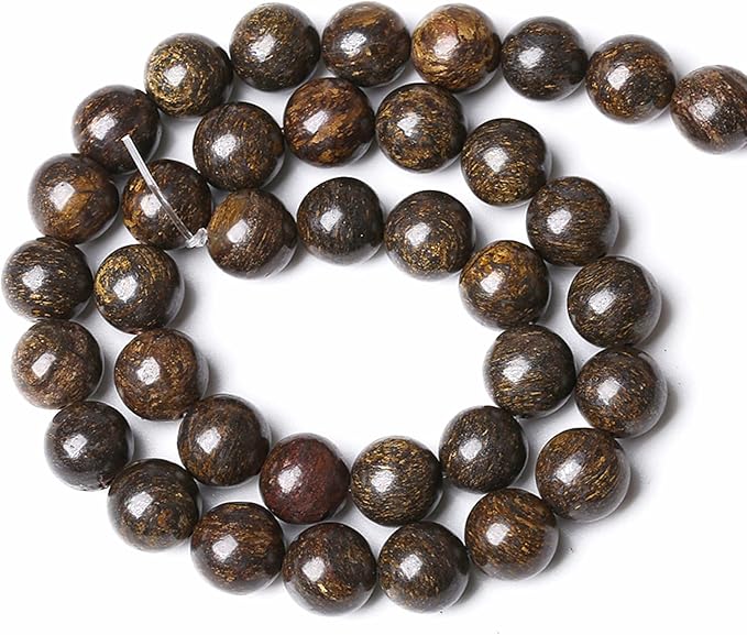 6MM 60PCS Natural Stone Bronzite Gemstone Spacer Loose Beads for Jewelry Making DIY Bracelet Necklace 1 Strand