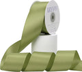 Moss Green Satin Ribbon, Double Faced 2 Inch X 25 Yards Moss Green Ribbon, Premium Satin Ribbon for Gift Wrapping, Crafts, Hair Bow Making, Sewing, Flower Bouquet, Wedding Party Decor