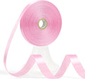 60 Yards Pink Ribbon 5/8 Inch, Solid Pink Satin Ribbon for Gift Wrapping, Crafts, Flower Bouquet, Wedding, Baby Shower, Festival, Christmas, Halloween