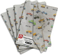 Pro Supply Global Trucks Printed Tissue Paper for Birthday Party Gift Bags or Boxes and Wrapping - Bulk Decorative Art Tissue Paper for Packaging and Gifting | 24 Sheets 20" x 30"