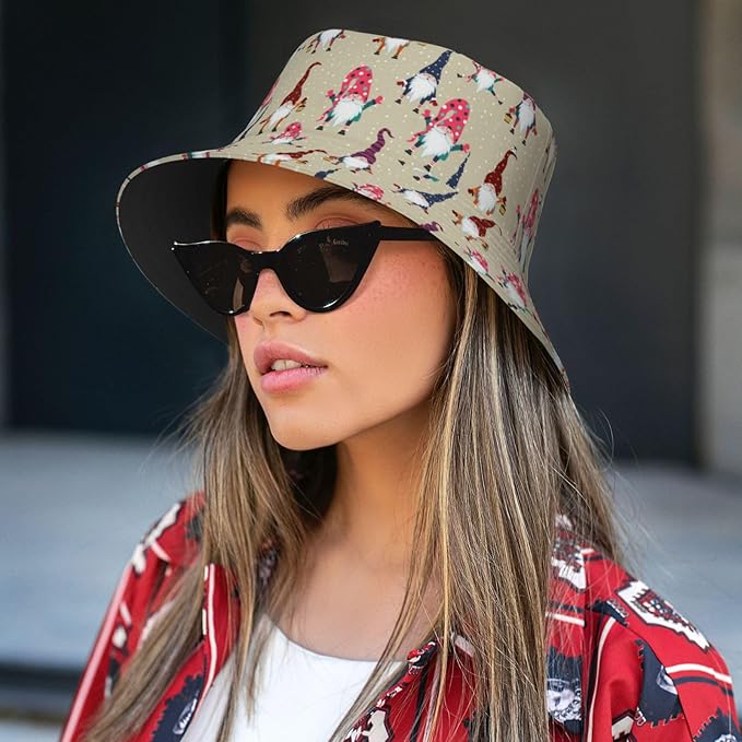 Bucket Hats Fashion Sun Cap Packable Outdoor Fisherman Hat for Women and Men