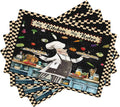 Gourmet Chef Placemats Vintage Rustic Plaid Cutlery Knives Cooking Vegetables Fruits Kitchen Utensils ation Placemats Table Kitchen Dining Party 12x18 Inch Set of 4