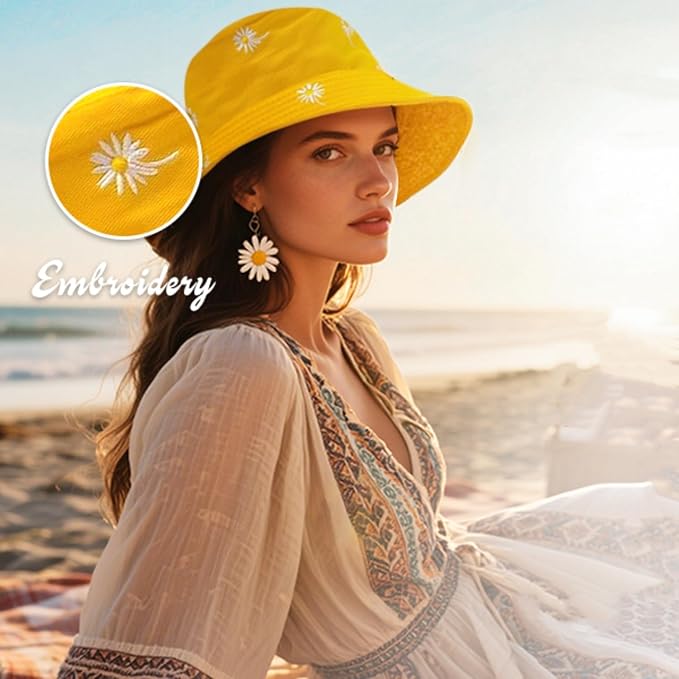 Bucket Hats for Women Man Cute Sun Beach Fisherman Hats
